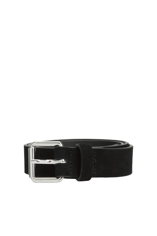 Ceinture en nubuck - Noir
