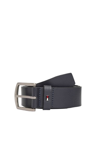 Ceinture en cuir - Bleu marine