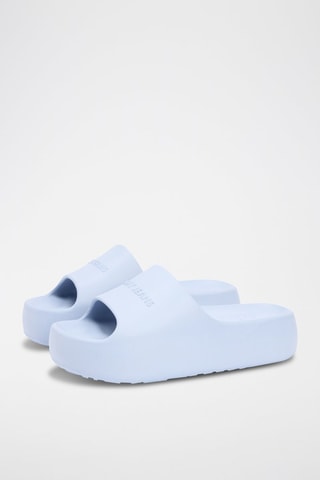 Mules plateformes - Ciel