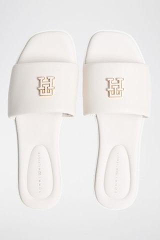 Mules en cuir nappa - Beige clair