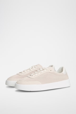 Baskets en cuir - Beige clair