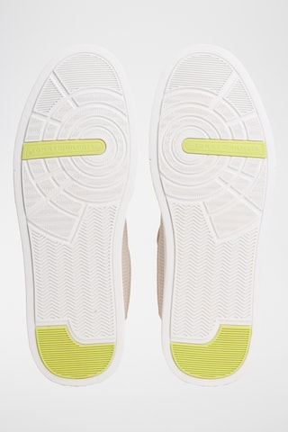 Baskets en cuir - Beige clair