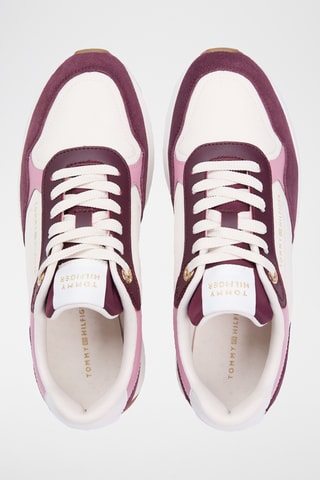 Baskets en cuir - Ecru