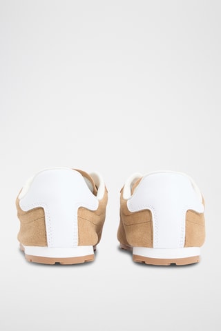 Baskets en cuir - Marron