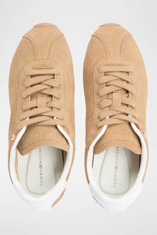 Baskets en cuir - Marron
