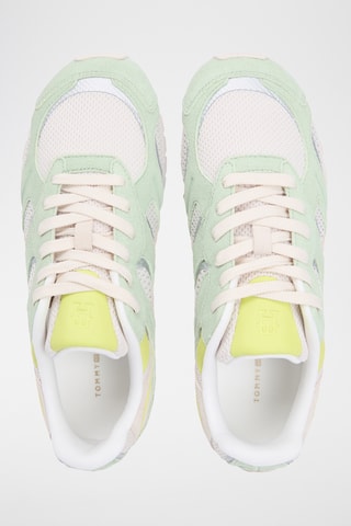 Baskets en nubuck - Vert