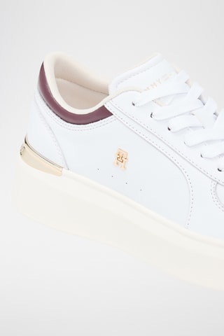 Baskets en cuir nappa - Blanc