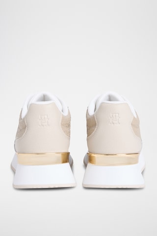 Baskets en cuir - Marron clair