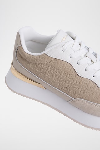 Baskets en cuir - Marron clair