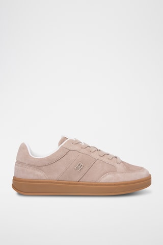 Baskets en nubuck - Beige