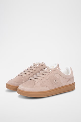 Baskets en nubuck - Beige