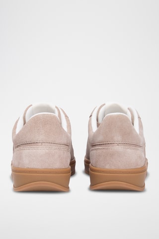 Baskets en nubuck - Beige