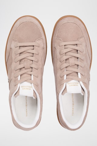 Baskets en nubuck - Beige