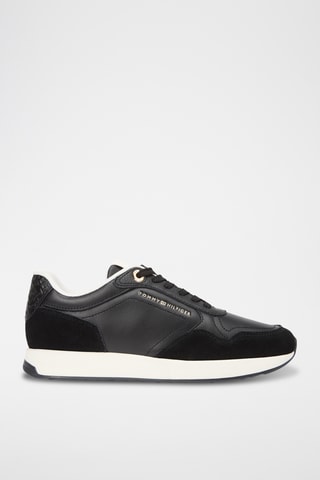 Baskets en cuir - Noir