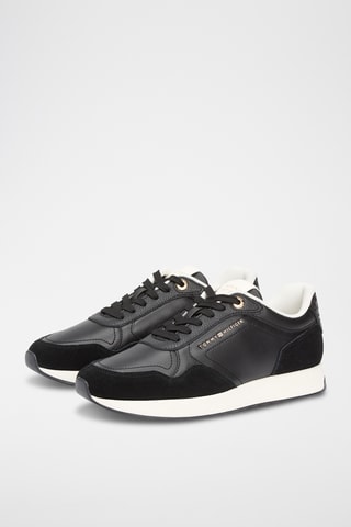 Baskets en cuir - Noir
