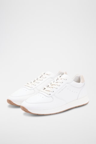 Baskets en cuir nappa - Blanc