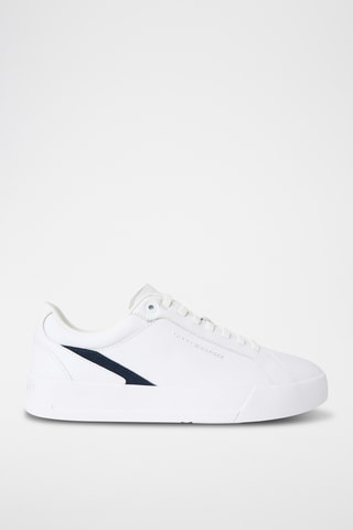 Baskets en cuir nappa - Blanc