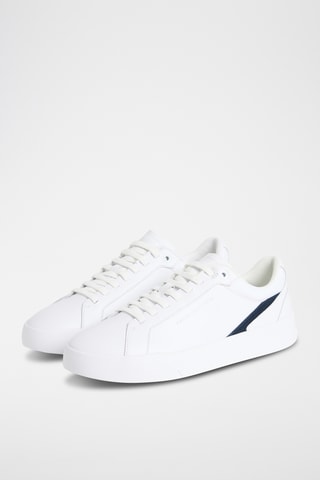 Baskets en cuir nappa - Blanc