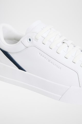 Baskets en cuir nappa - Blanc