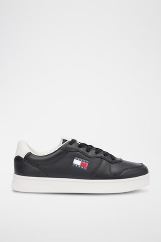 Baskets en cuir - Noir