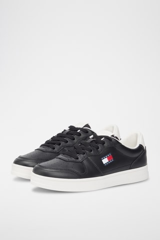 Baskets en cuir - Noir