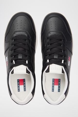 Baskets en cuir - Noir