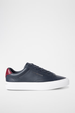 Sneakers in pelle - Blu scuro