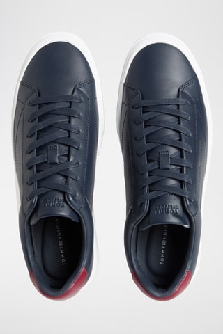 Sneakers in pelle - Blu scuro