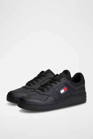 Baskets en cuir - Noir