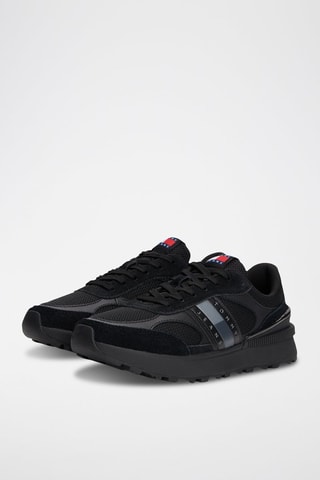 Baskets en cuir - Noir