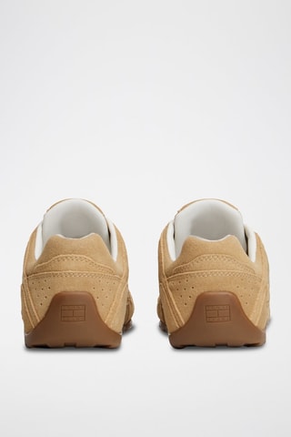 Baskets en nubuck - Beige