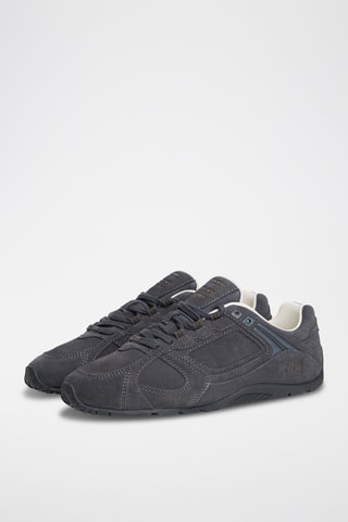 Baskets en nubuck - Gris foncé