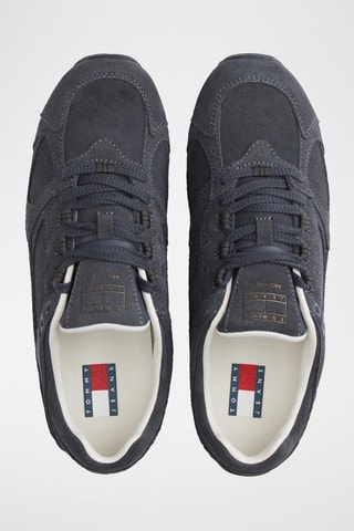 Baskets en nubuck - Gris foncé