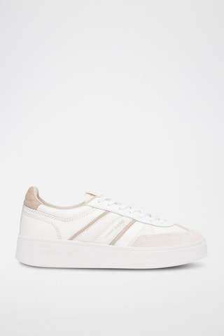 Baskets en cuir - Beige
