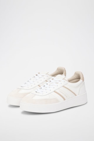 Baskets en cuir - Beige
