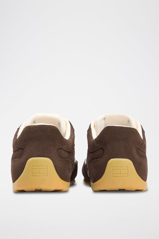 Baskets en nubuck - Marron