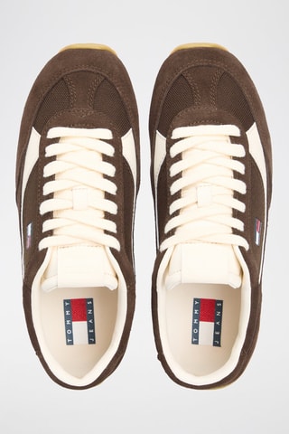 Baskets en nubuck - Marron