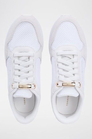 Baskets en nubuck - Blanc