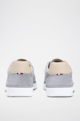 Baskets en nubuck - Gris clair