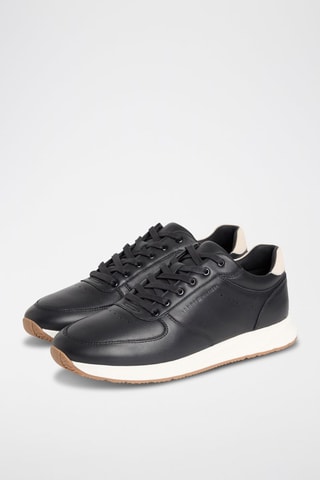 Baskets en cuir nappa - Noir