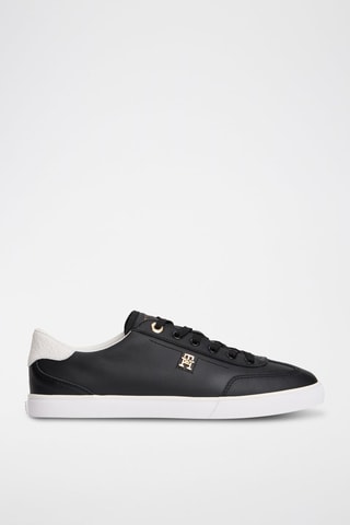 Baskets en cuir - Noir
