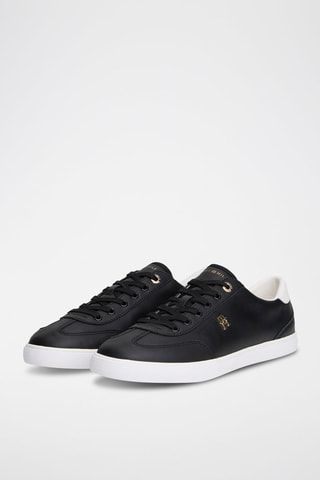 Baskets en cuir - Noir