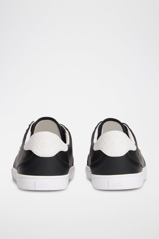 Baskets en cuir - Noir