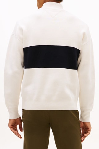 Pull en coton biologique - Ivoire