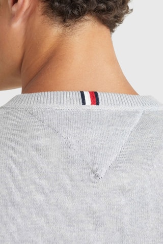 Pull en coton biologique et cachemire - Gris