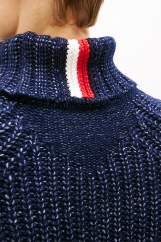 Pull en laine - Bleu marine