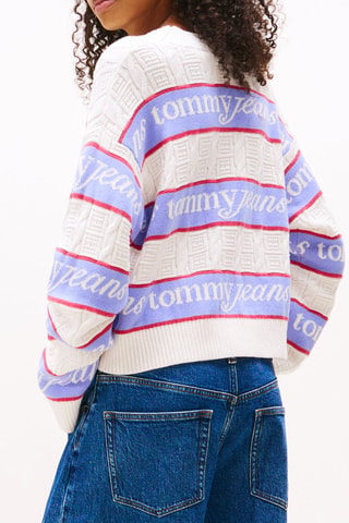 Pull en coton biologique - Blanc