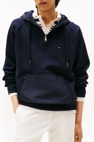 Sweat à capuche - Bleu marine
