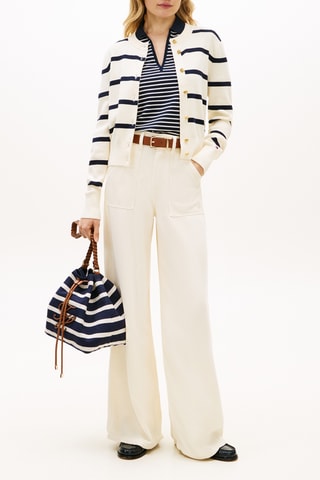 Gilet en coton biologique - Blanc