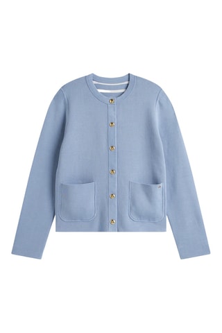 Gilet réversible en coton biologique - Ciel